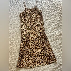 GB Girls Leopard Print Casual Dress